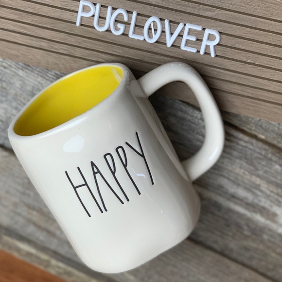 RAE DUNN mug { HAPPY } - Picture 2 of 2